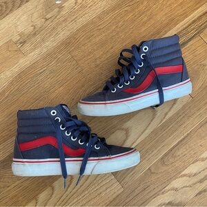 Boys vans high top shoes size 3.5
